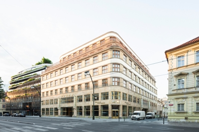 Palác Dunaj na Národní třídě získal prestižní certifikát udržitelnosti LEED Gold